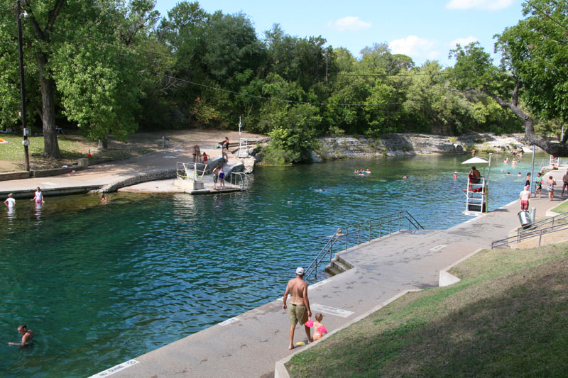 Barton Springs Municipal Pool Parking